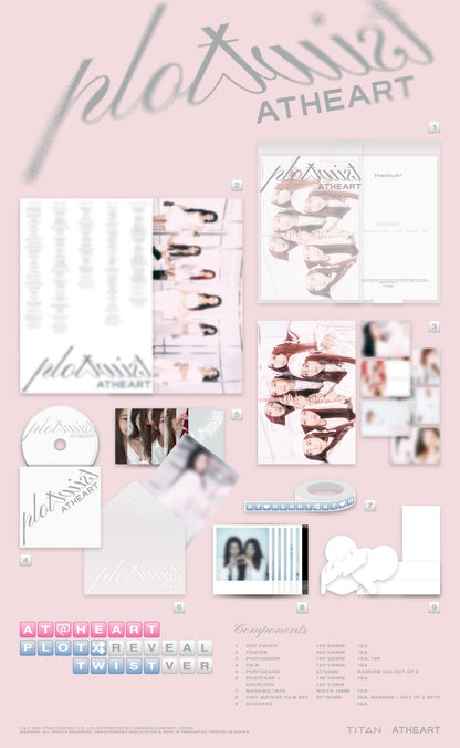 AtHeart - 1st EP [Plot Twist] Reveal Version.