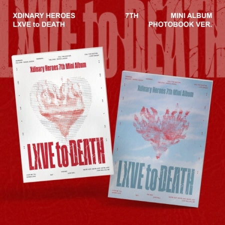 (PRE-ORDER 2025-10-24) Xdinary Heroes - 7th Mini Album [LXVE to DEATH] Photobook Version (2 Versions) Set