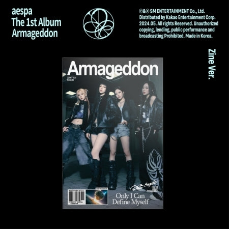 (RESTOCK) aespa - 1st Album [Armageddon] Zine Version.