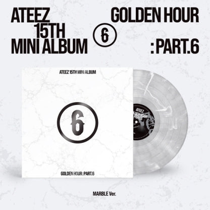 (PRE-ORDER 2026-11-13) ATEEZ - 15th Mini Album [GOLDEN HOUR : Part.6] MARBLE Version (LP Vinyl Version)