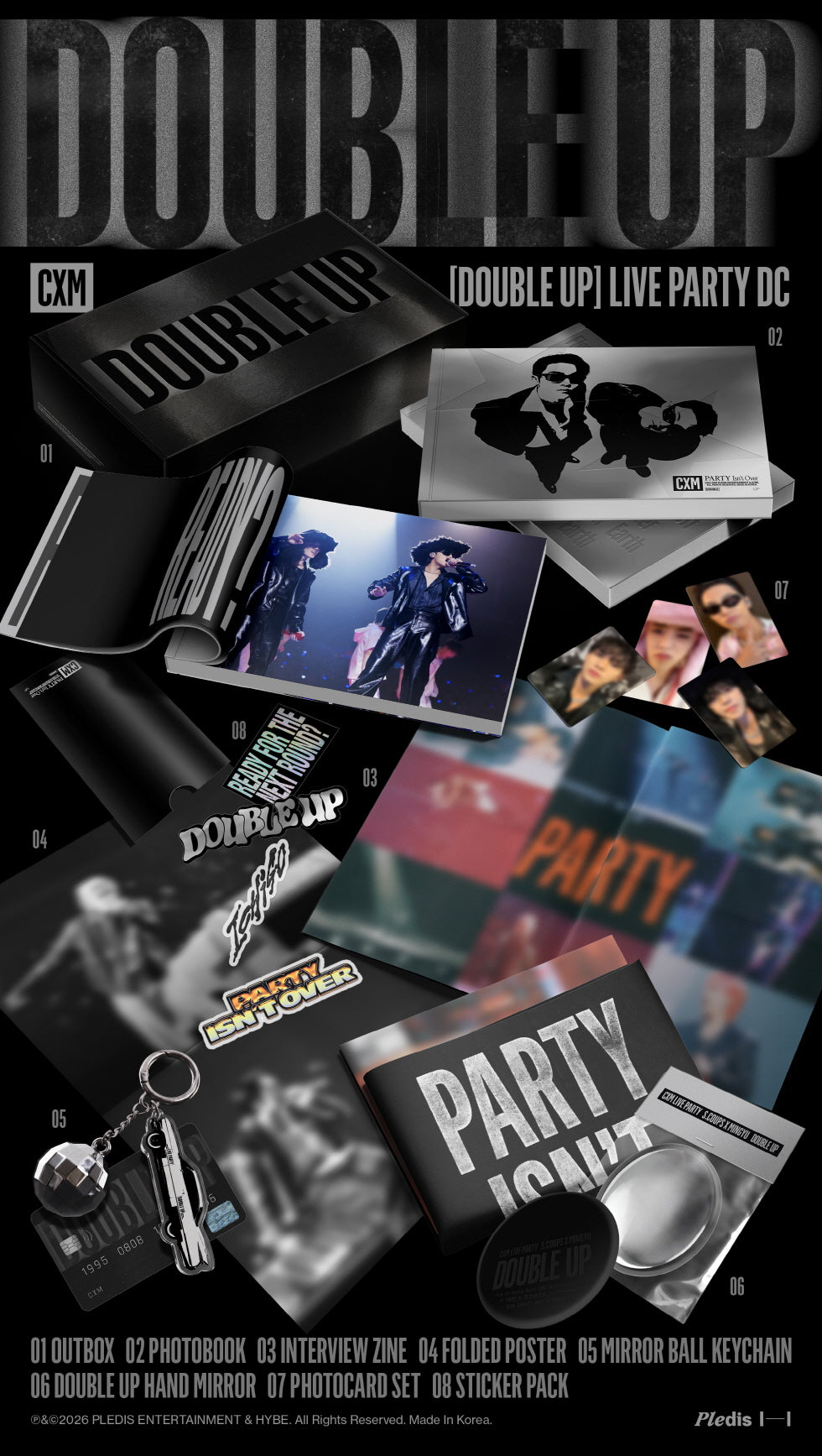 (PRE-ORDER 2026-09-10) CXM (Seventeen) - CXM [LIVE PARTY DC]