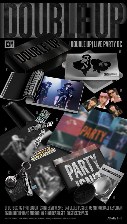 (PRE-ORDER 2026-09-10) CXM (Seventeen) - CXM [LIVE PARTY DC]