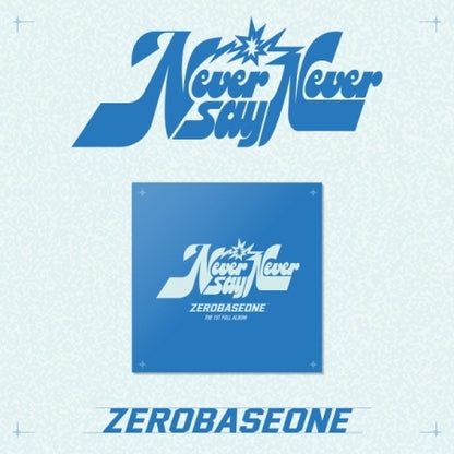 (PRE-ORDER 2025-09-02) ZEROBASEONE - 1st Full Album [NEVER SAY NEVER] Slam Dunk Version.