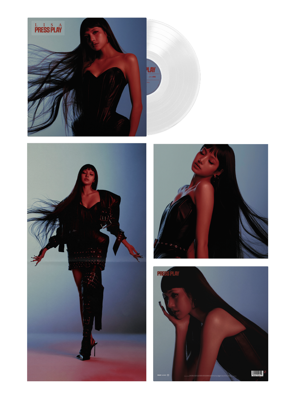 (PRE-ORDER 2026-10-23) LISA (리사) - 1st Album [Press Play] LP Vinyl Version (SPECIAL DEAL)