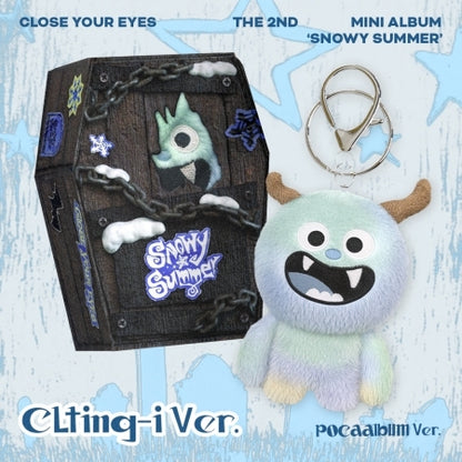CLOSE YOUR EYES - 2nd Mini Album [Snowy Summer] CLting-i Version