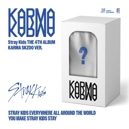 (PRE-ORDER 2025-08-22) Stray Kids - 4th Full Album [KARMA] SKZOO Version (POB Photocard 1ea Included)