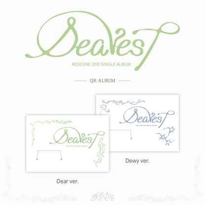 RESCENE - 2nd Single [Dearest] QR Version (2 Versions)