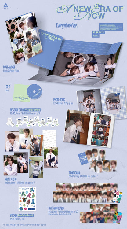 AEN 에이엔 - The 1st EP Album [A NEW ERA OF NOW] Everywhere Version
