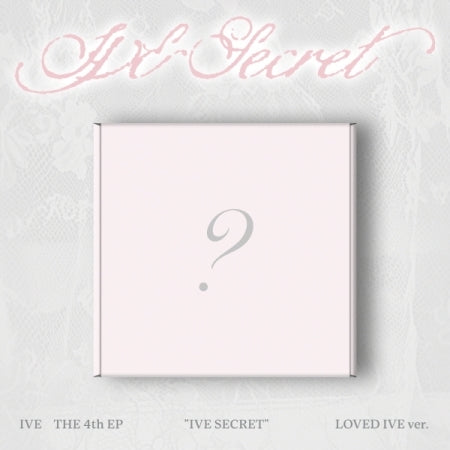 (PRE-ORDER 2025-08-26) IVE - 4th EP Album [IVE SECRET] LOVED IVE Version