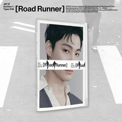 Jay B (GOT7) - 1st Album Archive 1: [Road Runner] (2 Versions)