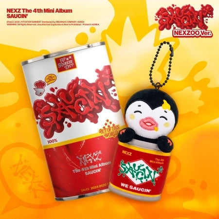(PRE-ORDER 2026-08-24) NEXZ - 4th Mini Album [SAUCIN'] NEXZOO Version (7 Versions) Random 1ea