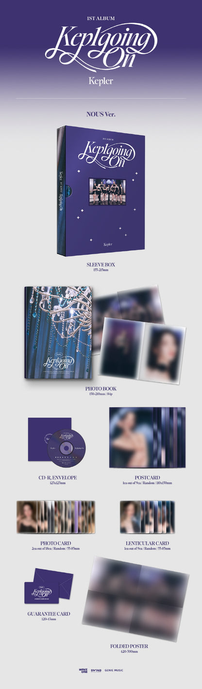 KEP1ER - 1st Album Kep1going On (2 Versions).