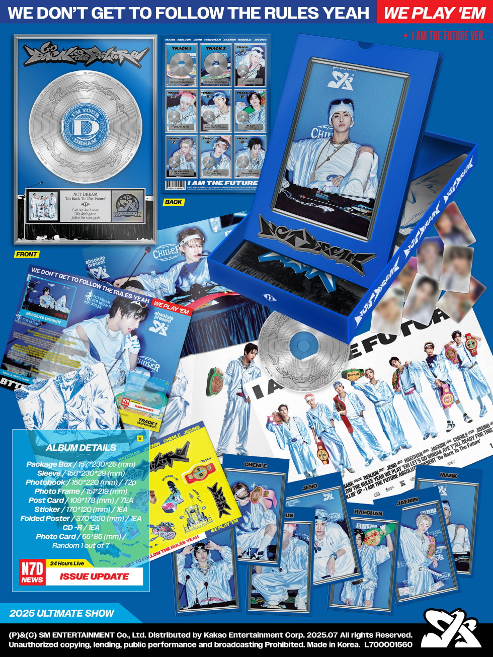 NCT Dream - 5th Album [Go Back To The Future] I AM THE FUTURE Version