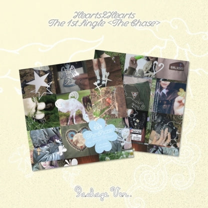 Hearts2Hearts - 1st Single Album [The Chase] Package Version.