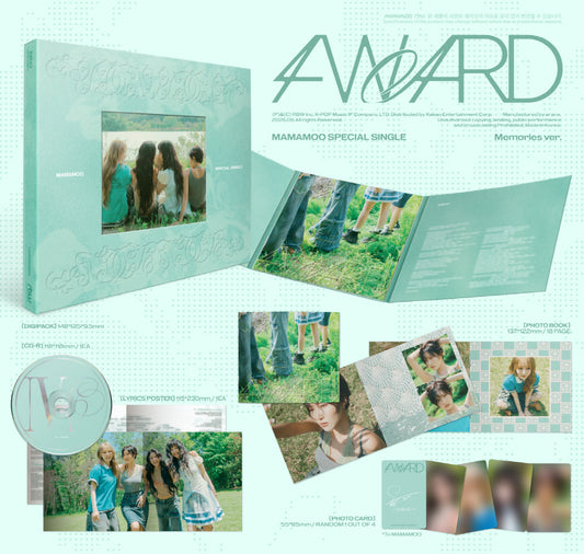 (PRE-ORDER 2026-06-18) Mamamoo - Special Single Album [4WARD] (2 Versions) Random 1ea