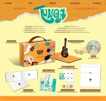 YUQI (G)I-DLE - 1st Mini Album YUQ1 Special Version.