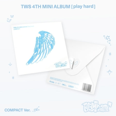 (PRE-ORDER 2025-10-13) TWS - 4th Mini Album [play hard] Compact Version (7 Versions) Random 1ea (POB - Photocard 1ea Included - Pre-order only)