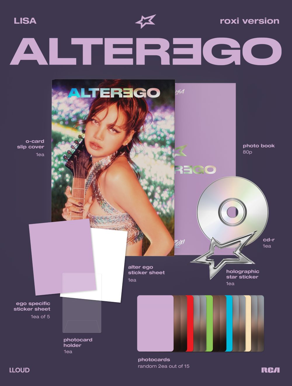 LISA - Alter Ego Photobook (5 Versions)