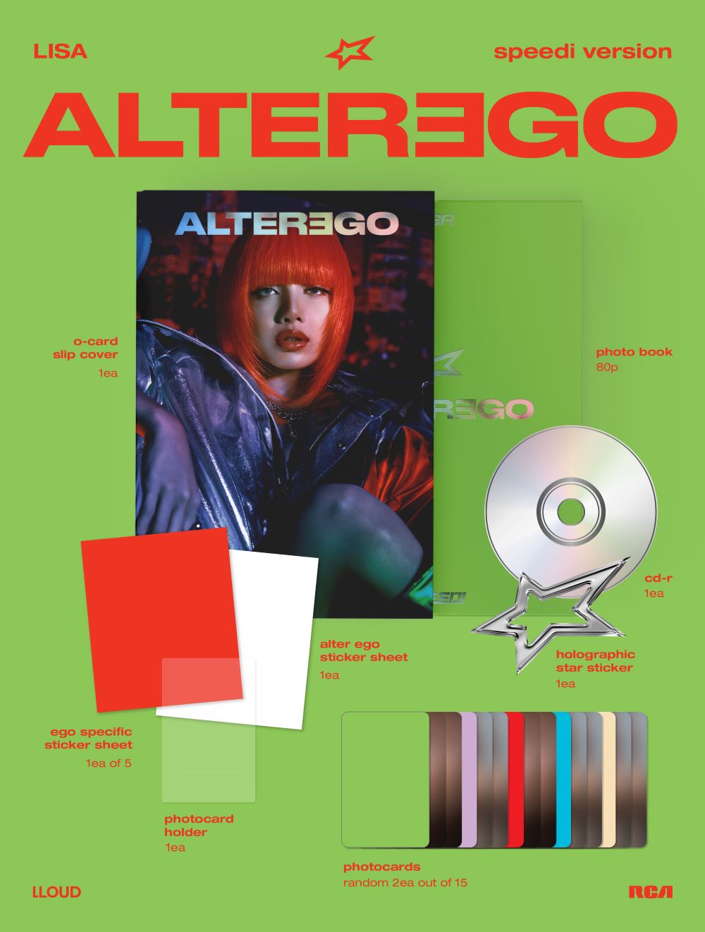 LISA - Alter Ego Photobook (5 Versions)