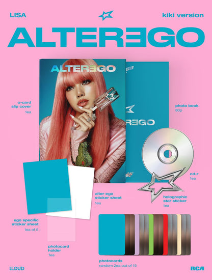 LISA - Alter Ego Photobook (5 Versions)