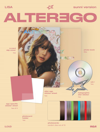 LISA - Alter Ego Photobook (5 Versions)