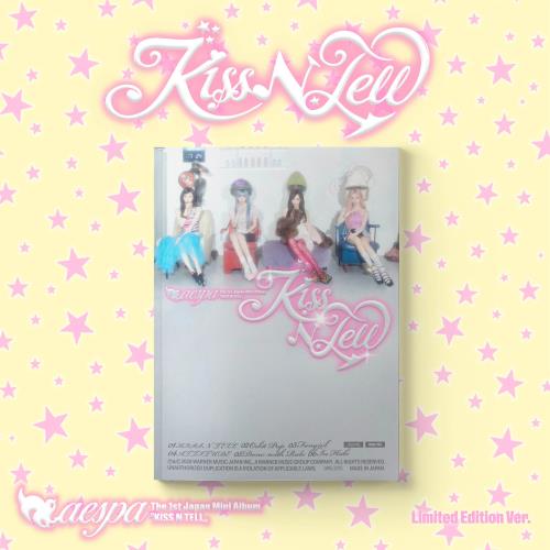 (PRE-ORDER 2026-08-03) aespa - Japan 1st Mini Album [KISS N TELL] (3 Versions)