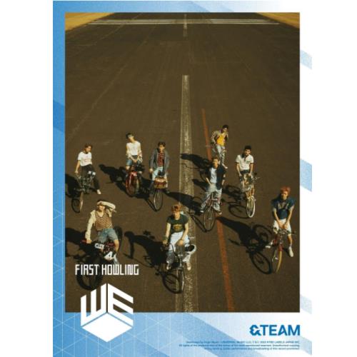 &TEAM - Japan 2nd EP Album [First Howling : WE] (3 Versions)