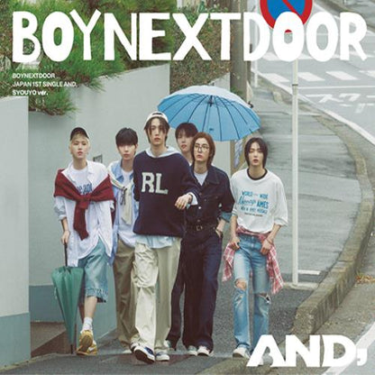 BoyNextDoor - Japan 1st Single Album AND, Limited & Standard (3 Versions).