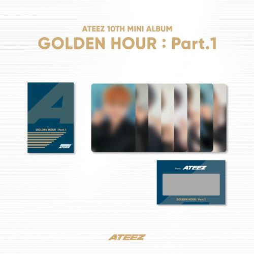 ATEEZ Official MD Golden Hour : Part. 1 (POB Photocard Included for Mito Doll Keyring)
