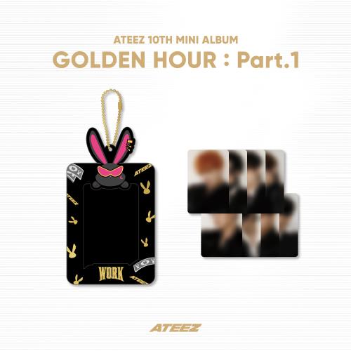 ATEEZ Official MD Golden Hour : Part. 1 (POB Photocard Included for Mito Doll Keyring)