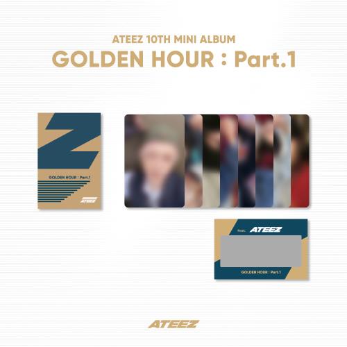 ATEEZ Official MD Golden Hour : Part. 1 (POB Photocard Included for Mito Doll Keyring)