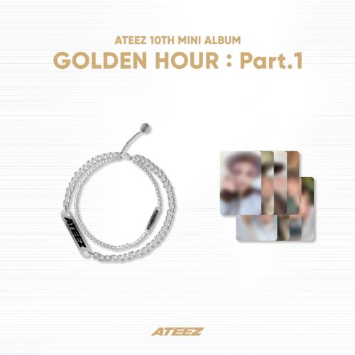 ATEEZ Official MD Golden Hour : Part. 1 (POB Photocard Included for Mito Doll Keyring)