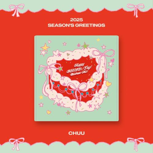 CHUU - 2025 Season's Greetings [Happy CHUU's Day! Celebrate Me!] (POB - 1 Photocard with K-Towns Season's Greetings Event)(1 Left).