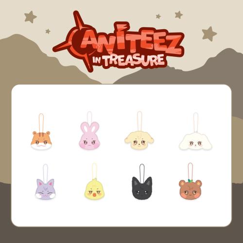 ATEEZ - OFFICIAL MD [ANITEEZ IN TREASURE] PLUSH NAME TAG (8 Versions).