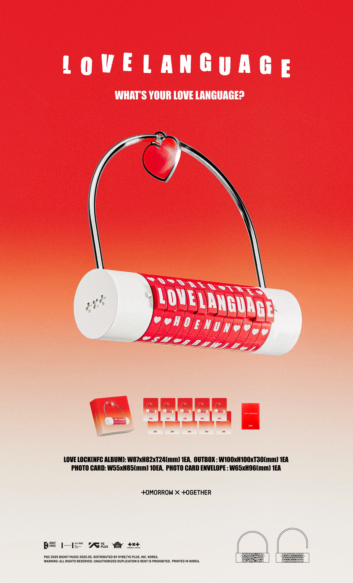 (PRE-ORDER 2025-05-23) TOMORROW X TOGETHER TXT - [Love Language]