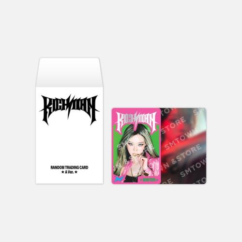 (PRE-ORDER 2025-11-27) aespa - 6th Mini Album [Rich Man] POP-UP MD (Random Trading Card Set) (2 Versions)