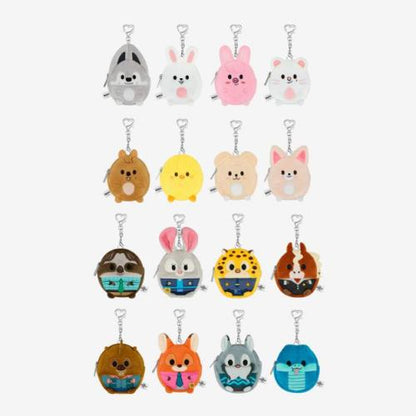 (PRE-ORDER 2025-12-25) Stray Kids - SKZOO X ZOOTOPIA2 POP-UP STORE OFFICIAL MERCH (PLUSH COIN POUCH)(16 Versions).