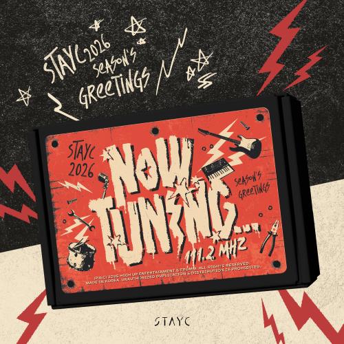 (PRE-ORDER 2025-12-24) STAYC - 2026 Season's Greetings [NOW TUNING… 111.2MHz] (POB - Photocard 1ea)(💝 K-Towns 2026 Season's Greetings Event!)