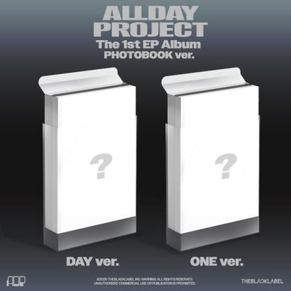 (PRE-ORDER 2025-12-09) ALLDAY PROJECT - The 1st EP Album [ALLDAY PROJECT] Photobook Version (2 Versions) Random 1ea