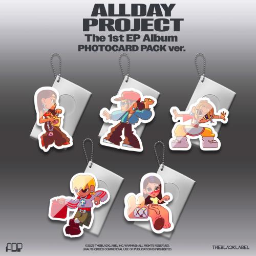 (PRE-ORDER 2025-12-09) ALLDAY PROJECT - The 1st EP Album [ALLDAY PROJECT] Photocard Pack Version (5 Versions) Random 1ea