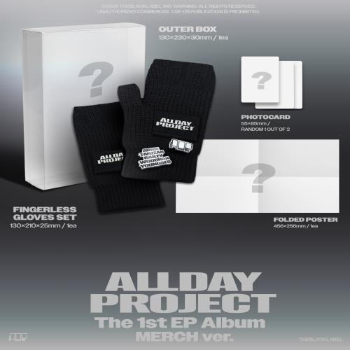 (PRE-ORDER 2025-12-09) ALLDAY PROJECT - The 1st EP Album [ALLDAY PROJECT] Merch Version (5 Versions)