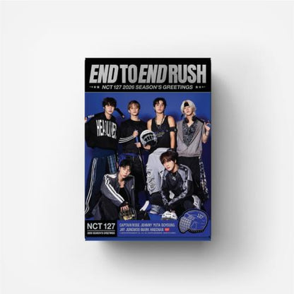 (PRE-ORDER 2025-12-26) NCT 127 - 2026 Season's Greetings (POB - Photocard Set + Removable Sticker)(💝 K-Towns 2026 Season's Greetings Event!)