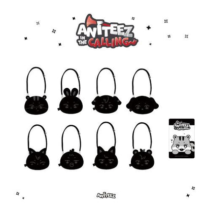 (PRE-ORDER 2025-12-10) ATEEZ - OFFICIAL MD [ANITEEZ IN THE CALLING] FACE POUCH BAG (8 Versions)(POB - Photocard 1ea).