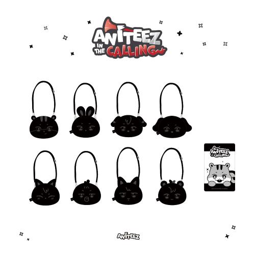 (PRE-ORDER 2025-12-10) ATEEZ - OFFICIAL MD [ANITEEZ IN THE CALLING] FACE POUCH BAG (8 Versions)(POB - Photocard 1ea).