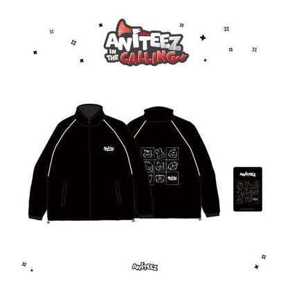 (PRE-ORDER 2025-12-10) ATEEZ - OFFICIAL MD [ANITEEZ IN THE CALLING] WINDBREAKER JACKET (POB - Photocard 1ea)