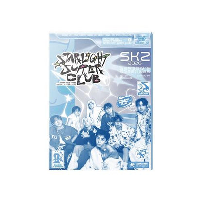 (PRE-ORDER 2025-12-22) Stray Kids - 2026 Season's Greetings [STRAIGHT SUPPER CLUB] (POB - Photocard Set)(💝 K-Towns 2026 Season's Greetings Event!)