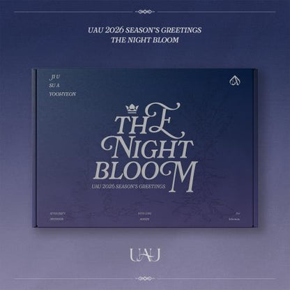 (PRE-ORDER 2025-12-26) UAU (Dreamcatcher) - 2026 Season's Greetings [THE NIGHT BLOOM](POB - Unreleased Selfie Photocard 1ea Included - Pre-order only)(💝 K-Towns 2026 Season's Greetings Event!)