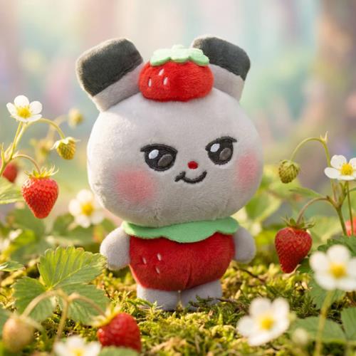 (PRE-ORDER 2026-09-30) MIGHTEEZ(ATEEZ) - [Berry Breezy Fairy] FRUIT FAIRY PLUSH KEYRING (8 Versions)(LINE FRIENDS SQUARE MERCH)