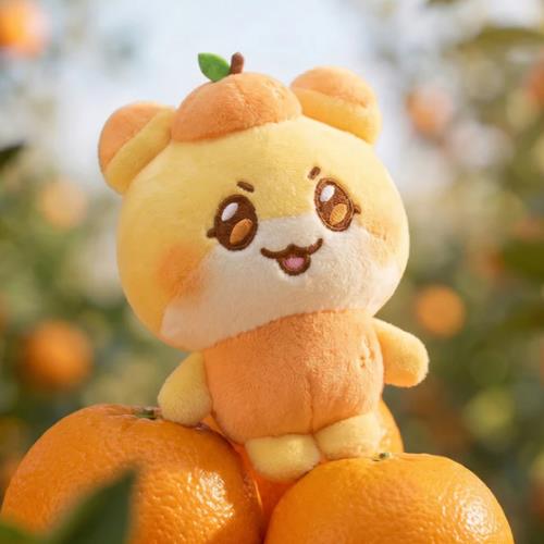 (PRE-ORDER 2026-09-30) MIGHTEEZ(ATEEZ) - [Berry Breezy Fairy] FRUIT FAIRY PLUSH KEYRING (8 Versions)(LINE FRIENDS SQUARE MERCH)