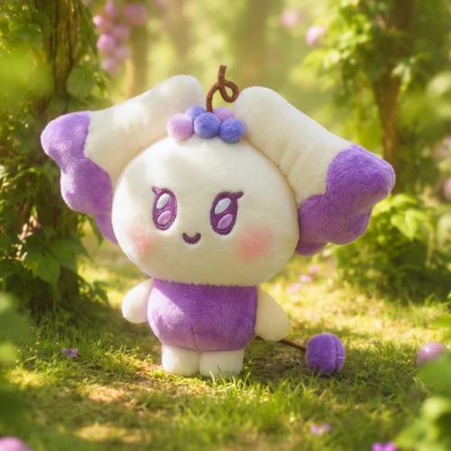 (PRE-ORDER 2026-09-30) MIGHTEEZ(ATEEZ) - [Berry Breezy Fairy] FRUIT FAIRY PLUSH KEYRING (8 Versions)(LINE FRIENDS SQUARE MERCH)